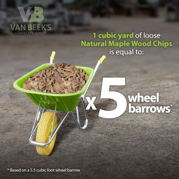 Maple Wood Chips Dumped Loose